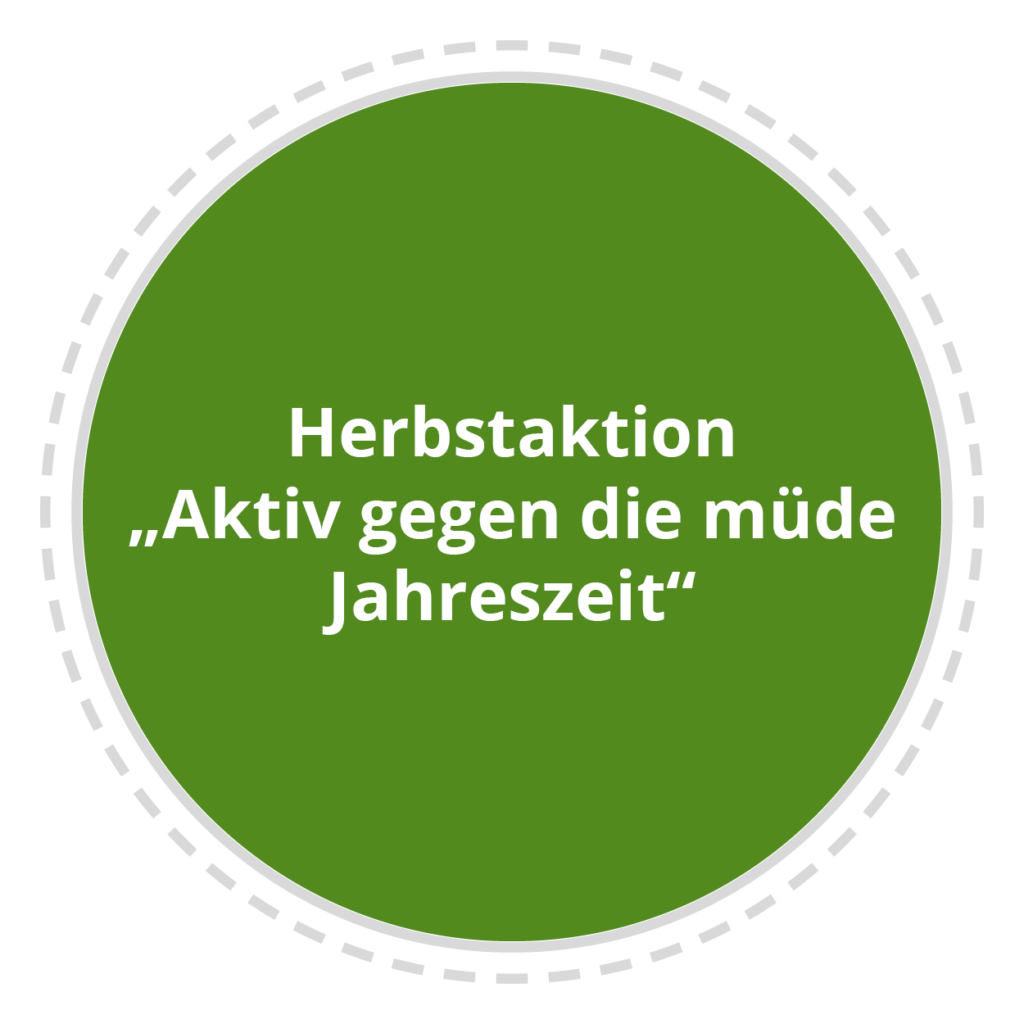 Ergotherapie Bernburg - Herbstaktion Aktiv gegen die müde Jahreszeit